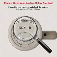 1个防漏盖替换装，适用于40盎司（约1134.0克）H2.0翻盖吸管杯，防漏防尘吸管盖 - 彩色 - 查看 2