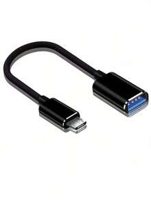 Micro USB OTG Cable V8 Adapter V8 Male To USB Female 10cm - Multicolor - View 1