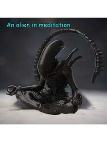 1 st mediterande utomjordisk figur, kreativ design för personlig atmosfär, lämplig för samling, trädgårdsdekor, yoga, julklapp