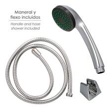 Oryx "Dresden" Shower Mixer, Centerset Mixer, Bathroom Mixer, Countertop Mixer, Kitchen Mixer, Mixer Tap. 35 Mm Diameter Ceramic Cartridge. - Silver - View 2