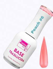 #06 Peach - Translucent Base Gel For Fantasy Nails - Peach - View 3