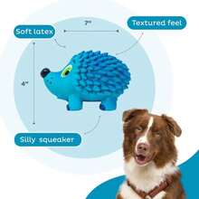 Outward Hound Tootiez Sheep Grunting Latex Rubber Dog Toy, Small - ColorA - 查看 3