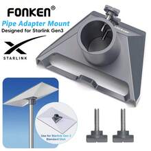 Bộ chuyển đổi ống gắn cột bằng hợp kim nhôm cho ăng-ten Starlink Gen 3 tiêu chuẩn. - cho Starlink Gen 3 - Xem 1