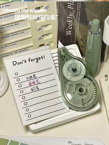 Cinta correctora minimalista y de alta calidad, multifuncional y creativa, de gran capacidad, con escritura suave, juego completo