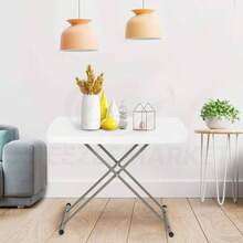 Mesa Personal Individual Rectangular 76xx50cm Plegable Porttil, Diseo De Tamao Ajustable, Mesa Auxiliar Compacta Multiusos, Mesas Plegables, Escritorio Home Office, Interior Exterior - inicial - Ver 3