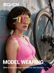 SCVCN自行车运动骑行眼镜男女士山地公路车赛车眼镜户外高尔夫眼镜钓鱼徒步时尚度假露营旅行摄影配件