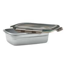 Lox 850ml Lunch Box (Transparent Grey) - Grey - View 6