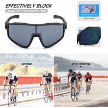 deportivas polarizadas para hombre mujer, conducción, pesca, ciclismo, bicicleta de montaña, protección. - Sombra Azul Cristal - Ver 7