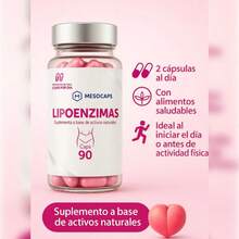LIPOENZIMAS MESOFRANCE 90 CAPSULAS-Reductor de Grasa Corporal - Rosa - Ver 2