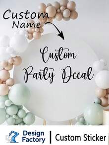 Pegatinas personalizadas - Una sola  multicolor - Ver 3