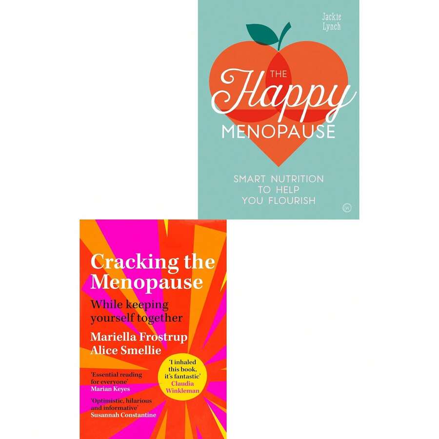 Cracking The Menopause, The Happy Menopause 2 Books Collection Set - Single Book - View 1
