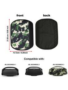 Speaker Handle Cover Compatible With JBL Boombox/Boombox 2/Boombox3 Replacement Handle Pad Anti-Slip Handle Wrap Pad Grip Handle Cover