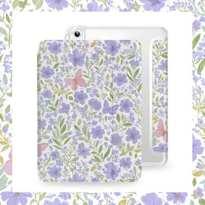 Floral Print Pu Cov…