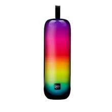 BASICS EDCO Eindhoven B.V. Altoparlante Bluetooth con luce RGB - Box Bluetooth con 2,5 ore di durata della batteria - Musixbox con USB-C, AUX e scheda TF - Luce in 8 8,5 x 8,5 x 24,5 cm - Multicolore - Visualizzare 1