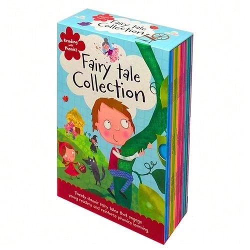 Reading With Phonics Fairy Tale Books Collection, 20 Books Set Children Books Fairytale Set - Sets - View 1