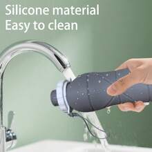 600ml 20.29oz Leakproof Foldable Water Bottle - Silicone, High-Temp Resistant, With Secure Strap For Cycling, Hiking, Gym & More - Available In Maca In Four Colors, Insulated Flas