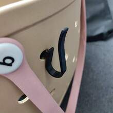 4 Pack Hooks Accessories Bogg Bags, Insert Cup Holder Connector Key Holder Holder Bogg Beach Tote Bag - Black - 黑色 - 查看 3