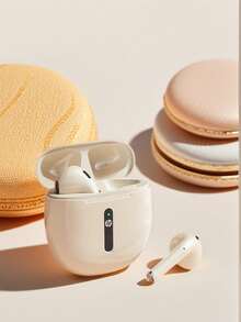 HP Kabellose Ohrhörer, automatische Kopplung, 30 Stunden Spielzeit, IPX4 wasserdicht, kabellose Kopfhörer mit Mikrofon, für iPhone und Android, Gaming-Kopfhörer und -Lautsprecher mit Mikrofon, süßes Urlaubsgeschenk