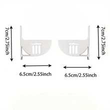 2 pezzi Rastrelliera da cucina regolabile - Senza foratura richiesta, Organizer multifunzione per pellicola trasparente, sacchetti per la spazzatura ecc. - Adatto per armadi, frigoriferi e ombrelli, Ganci pratici