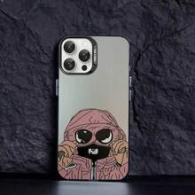 Máscara de personaje 17 16 15 14 13 12 11 Pro Max Plus, funda mate a prueba de golpes, protección trasera, funda mate Galaxy S22 S23 S24 S25 Plus Ultra - Z3 - Ver 2