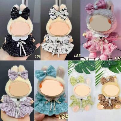 17cm 1st/2nd/3rd Generation Doll Dress, Cute Skirt For Labubu