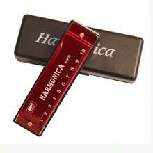 1pc Personalized Harmonica, Can Be Engraved With Name, Signature Or Birthday Wishes. Suitable For Beginners, 10-Hole Blues Harmonica. Professional Performance Model. Can Be Customized As Christmas Gift Or Christmas Decoration. Also Suitable As Birthday Gift For Boyfriend/Girlfriend, Romantic Anniversary Gift, Or Customized Thanksgiving Gift. - Multicolor - View 12