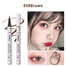 Waterproof & Sweat-Resistant Colored Ultra-Fine Eyeliner Pencil, Long-Lasting, Suitable For All Skin Types, Natural Look, Smudge-Proof - Women's Eye Makeup Cosmetics