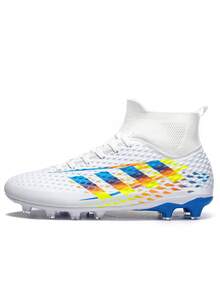 男士足球鞋、女士足球鞋、男女通用款、成人高帮AG/FG钉鞋、青少年大童款、轻便专业训练草地户外运动鞋