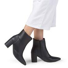 Women Fashion Boots - 黑色 - 查看 8