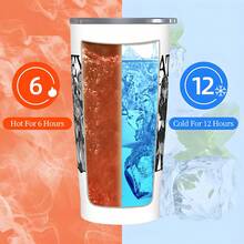 40oz/20oz KATSEYE Anime Becher - handgezeichneter KPOP Stil Cartoon Charakter, Edelstahl isolierter Becher mit Griff & Strohhalm, auslaufsicherer Deckel für heiße/kalte Getränke (Kaffee/Milchtee/Smoothies), robustes Design für Büro/Reisen, perfektes Geschenk für KPOP Fans!