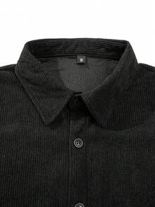 قميص مخطط متعدد الاستخدامات للارتداء اليومي الكاجوال للرجال، خريف