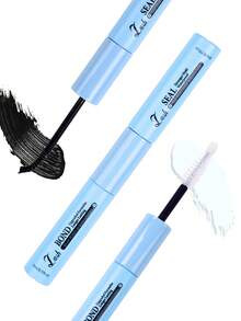 [72-godzinny, bardzo mocny] 1/2/3 opakowania 2 w 1, hipoalergiczny klej do rzęs i płyn utrwalający | 72-godzinny, bardzo mocny, bez lateksu, wodoodporny | Do domowych kępek rzęs, sztucznych rzęs | Mieszany czarny klej do przedłużania rzęs