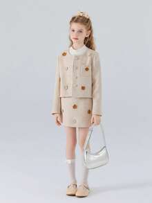 1pc Mirror Silver Handbag, Patent Leather Reflective Clutch, Shoulder Bag - Silver - View 4