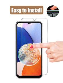 3pcs High Definition Tempered Glass Screen Protector, Anti-Scratch, Rounded Edges, Anti-Drop, Shatter-Resistant, Compatible With Samsung Galaxy A13/A14 5G/A23/A34/A54/S24 FE/A54A35/A15/A05s/S23 Fe/S24FE/A06/A36/A56/A26