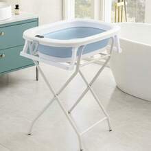 BATHBY Baby Bathing Products - 附藍色支架的浴缸 - 查看 2