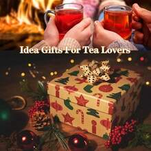 1 Set Soporte magnético para bolsitas de té con 6 compartimentos, caja de té de metal resistente para refrigerador, gabinete, encimera - Organizador de té ahorra espacio, regalo ideal para amantes del té - Cada canasta puede contener 12 bolsitas de té, el set de 6 canastas puede contener 72 bolsitas de té