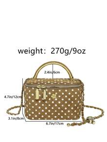 Bolso cruzado versátil para mujer, bolso de hombro elegante, bolso cuadrado minimalista