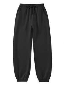 Damen Thermisch gefütterte Jogginghose - Dicke, winterwarme Jogginghose, Thermohose aus Silberfuchs-Samt, Weiche, lässige Laufhose für Herbst/Winter Alltagstragen, Joggen & Fitnesstraining