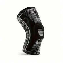 Silicone Knee Pads With Fashionable Side Spring Stabilizer, Suitable For Home Exercise And Fitness, Knee Protection - Multicolor - View 1