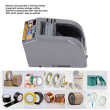 Dispensador Automático De Cinta Automatic Tape Dispenser Color Gris - Gris Oscuro - Ver 2