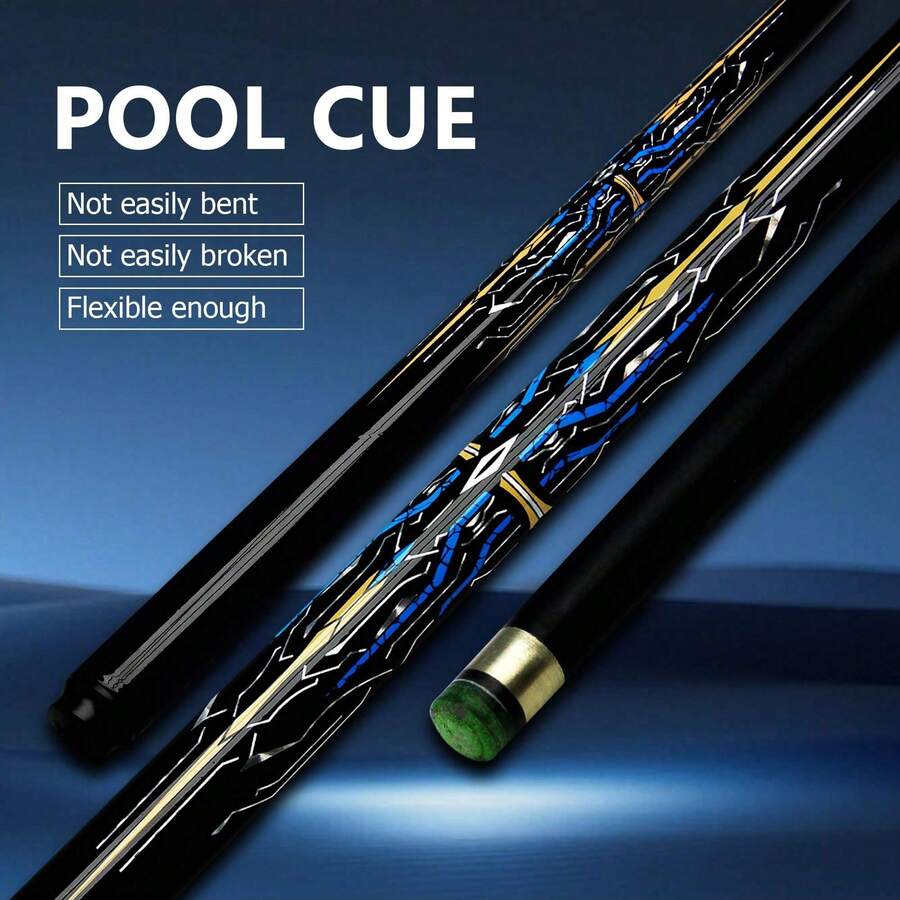 Billiards Rod 9.5MM Small Head 1/2 Split Small Head Ball Room Club Member Snooker Black Octet Table Tennis Rod