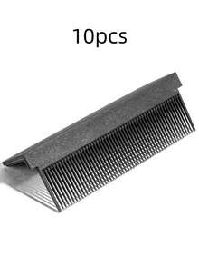 1 Piece Of Hair Straightener (The Product Is Made Of Plastic, And It Is Used On The Straight Clip With Black Glue, Which Is Very Firm), Suitable For Rectangular And Square Hair Straightener, Not Suitable For Circular Hair Straightener, High-Temperature Modeling Flat Iron Comb, Self-Adhesive Hair Straightener Accessories