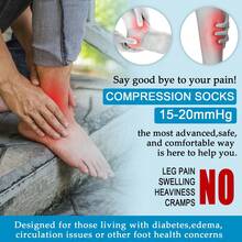 ¡Recomendado8 Pares Calcetines de compresión para Mujeres y Hombres 15-20 mmHg Ideal Medias de Compresión para Deportivas Ejercicio,Correr,Enfermeras,Médicos, Crossfit, Viajes,Embarazos, Viajes, Vuelo¡Top de Temporada - Negro - Ver 3