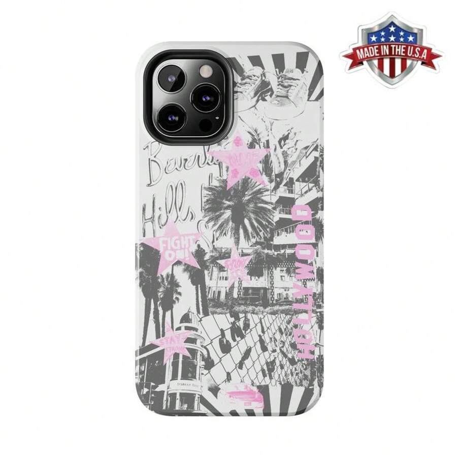 LA Girl Case Tough Phone Case, Protective Cover, Unique Phone, Gift For Her, Birthday, Holiday - Màu hỗn hợp 1 - Xem 1