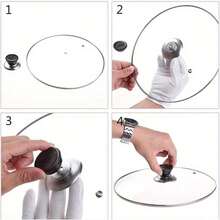 1/5/10/20PCS Pan Pot Lid Handle Pan Hand Grip Cover Replacement Pot Caps Lid Knob Handle Universal Cookware Parts Universal Replacement Kitchen Cookware Pot Pan Lid Hand Grip Knob Handle Cover Pan Lid Handle Kitchen Accessories