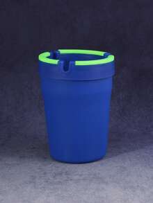 1pc Glow In The Dark Car Ashtray Cigarette Self-Extinguishing Cup Car Ash Holder Portable Truck Home Office PORTABLE ASHTRAY