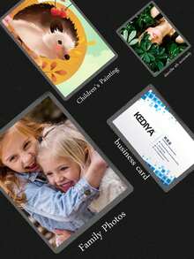 100 piezas de película laminadora térmica de 2R, 3R, 4R, 5R, 70 micras para laminación de fotos/archivos/tarjetas/imágenes con bolsa laminadora y laminadora en caliente