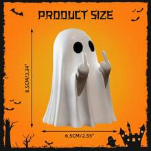 Halloween Ghost Statue Decoration, Party Decoration, Garden Hanging Decoration, Study Desktop Decoration, Small Ornaments, Suitable For Halloween, Parties, Holiday Decoration, Halloween Decoration, Holiday Statue Decoration Christmas Decorations Home Christmas Gifts Christmas Decor