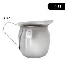 Jarra Cremera 3oz Acero Inoxidable - Plateado - Ver 1