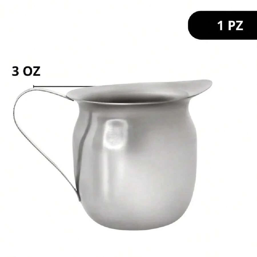 Jarra Cremera 3oz Acero Inoxidable - Plateado - Ver 1